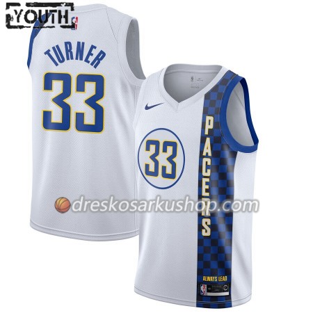 Dječji NBA Dres Indiana Pacers Myles Turner 33 Nike 2019-20 City Edition Swingman